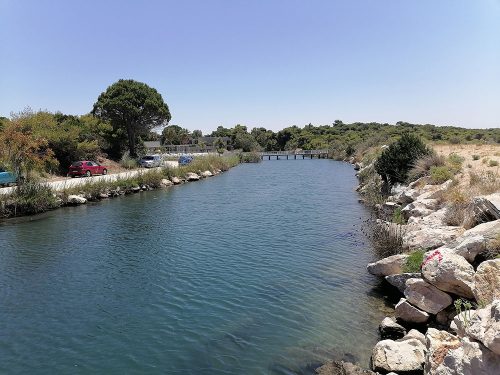 View from the bridge