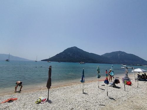 Camping beach