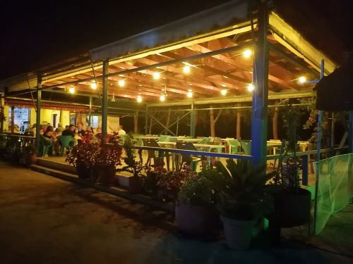 Tavern at night