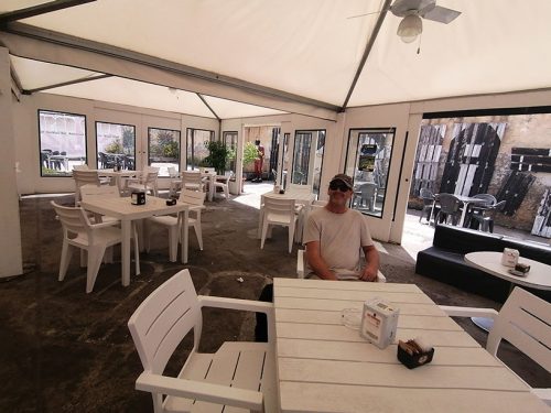 Terraza del bar
