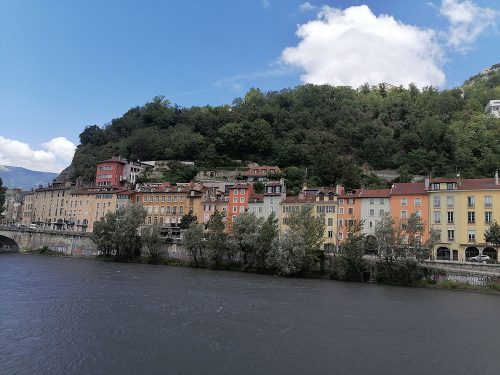 Coloured houses