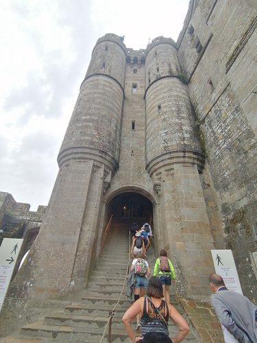 Way up to the Abbey