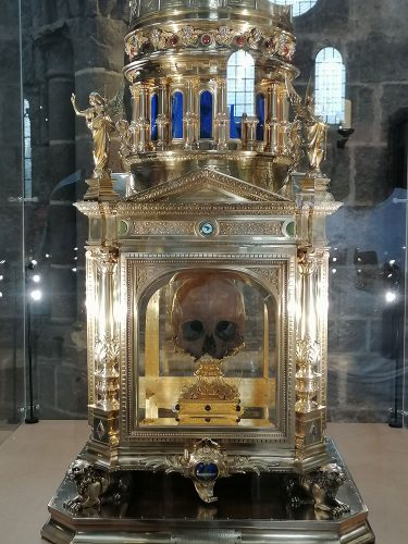 Reliquary of Saint Aubert from 1895