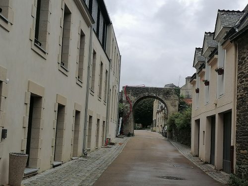 One of the gates to enter the town