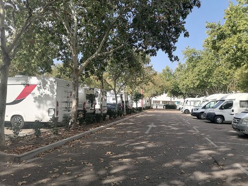 Motorhome area