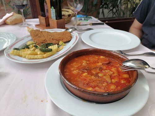 Cachopo y callos madrileños 