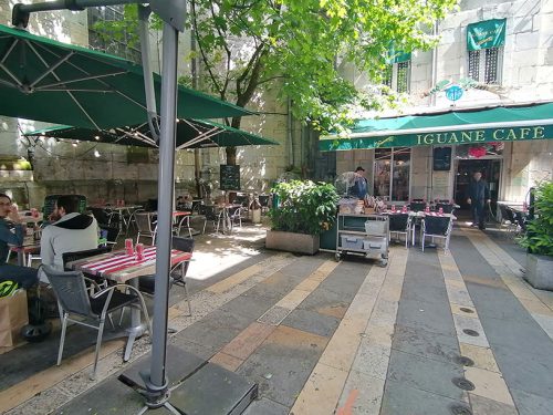 The restaurant where we had lunch