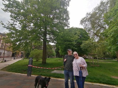 Ben, Hanna & Asha in the tree of liberty
