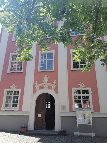 Entrance to the chapel