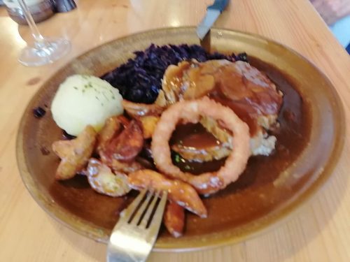 Roast pork