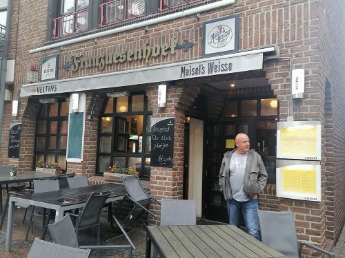 The restaurant where we had dinner