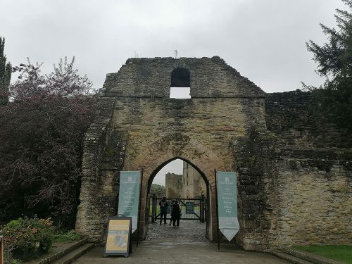 Castle entrance