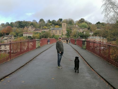 On the bridge