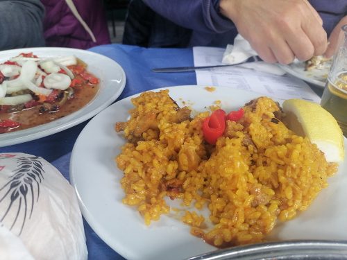 Plato de paella