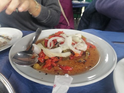 Ensalada de pimientos