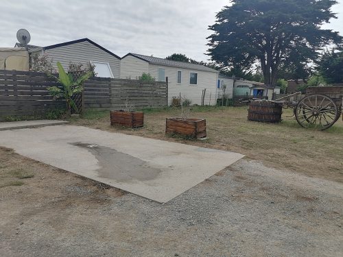 Área para llenar y vaciar aguas