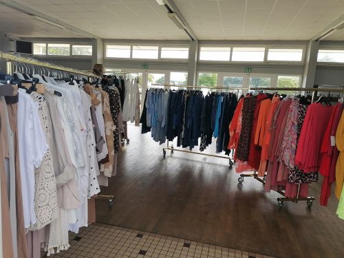 Second-hand clothing market