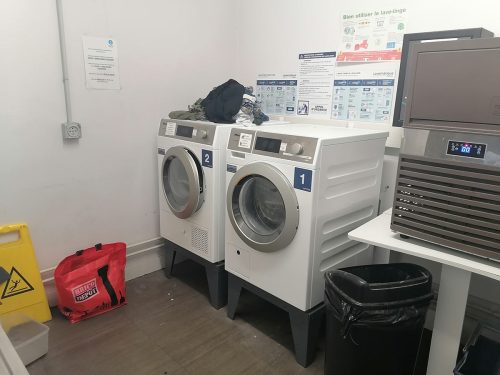 Washer and dryer