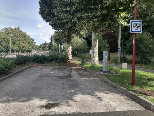 Zona de vaciado de aguas grises y negras