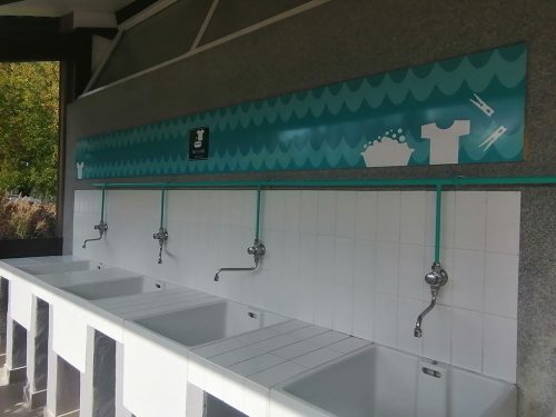 Área para lavar la ropa