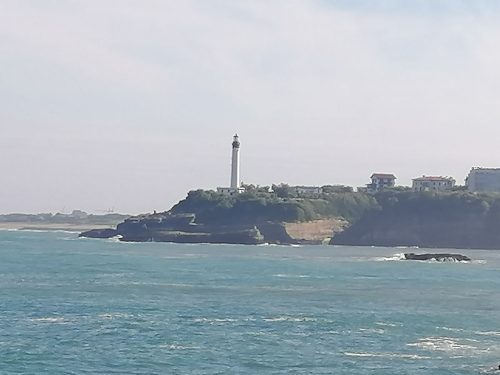 Vistas del faro desde la roca