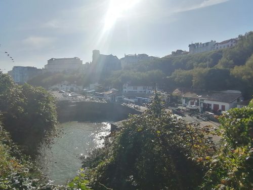 Vista del puerto pesquero