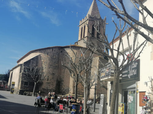 Square and view of the church