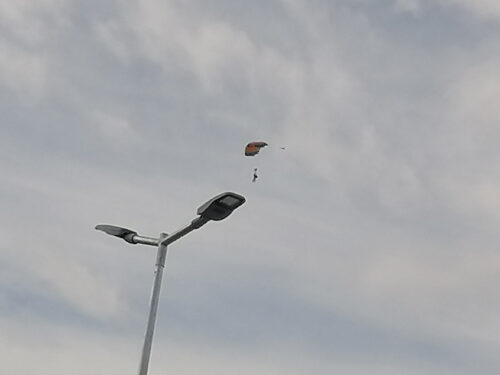 skydiving