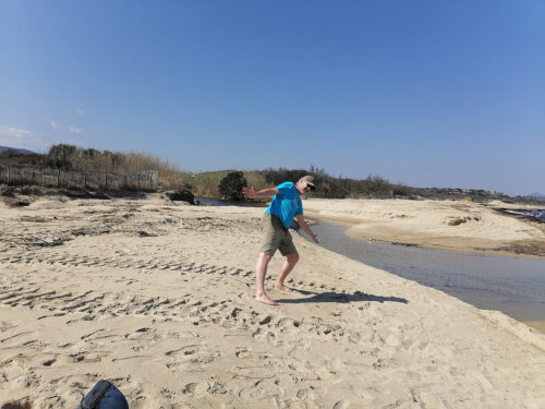 Ben haciendo el tonto