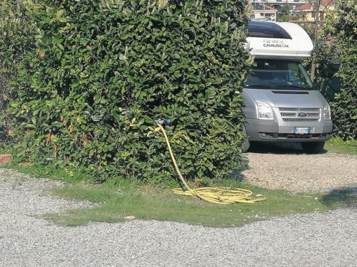 Manguera para llenar agua