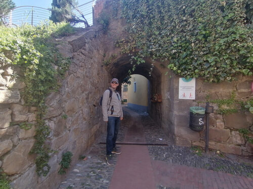 Callejón en el casco antiguo
