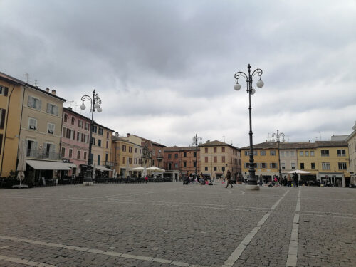 View of the square