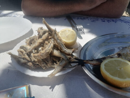 Anchoas fritas
