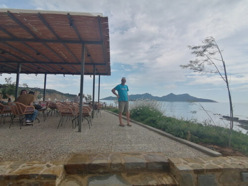 Stunning views of the island