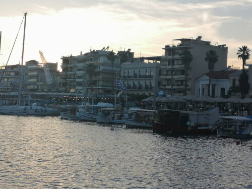 Vista del paseo súper animado