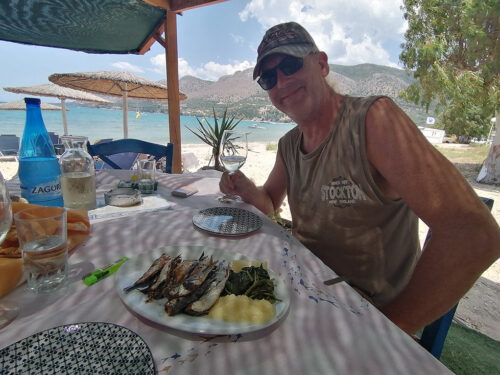 Comiendo nuestras últimas sardinas