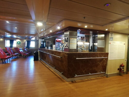 Bar en nuestra zona de asientos