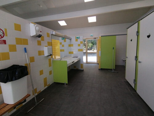 Shower block