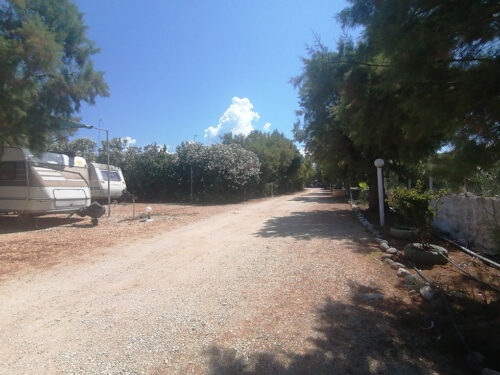 Entrada al camping