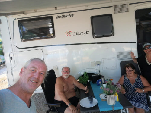 Con nuestros amigos alemanes