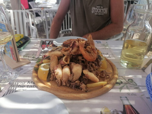 Plato de pescado