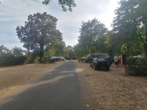 View of the pitches