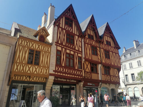 Half-timbered houses