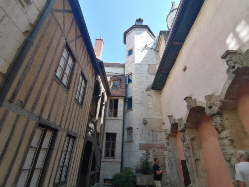 Inside the mansion