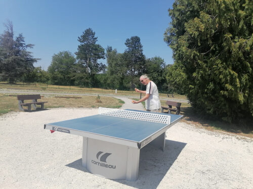 Playing ping-pong