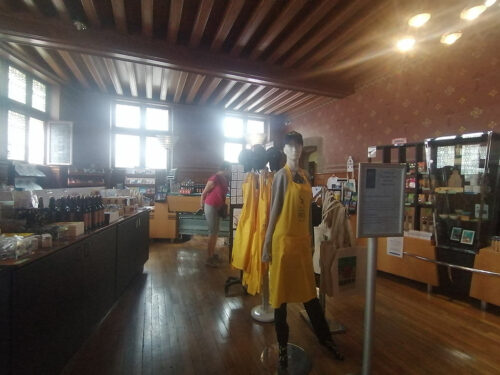 Tourist office inside the town hall