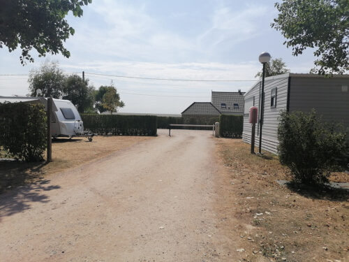Salida del camping