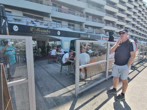 The restaurant where we had lunch
