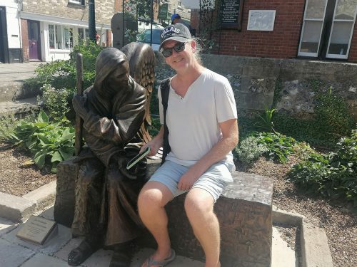 Ben with the angel