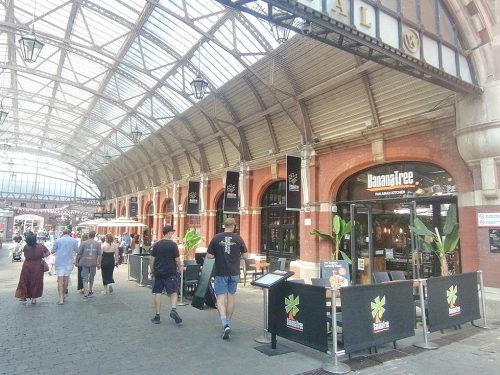Inside the station